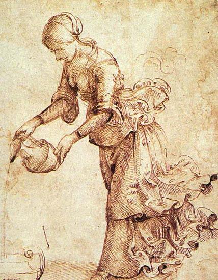 Domenico Ghirlandaio Study oil painting image